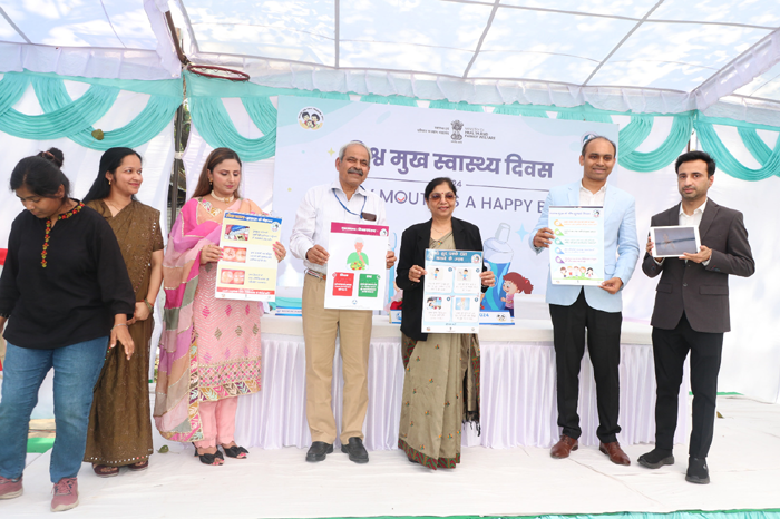 Oral Health Sciences Centre, PGIMER, Chandigarh Celebrates World Oral Health Day 2024 at Vatika Special School, Chandigarh